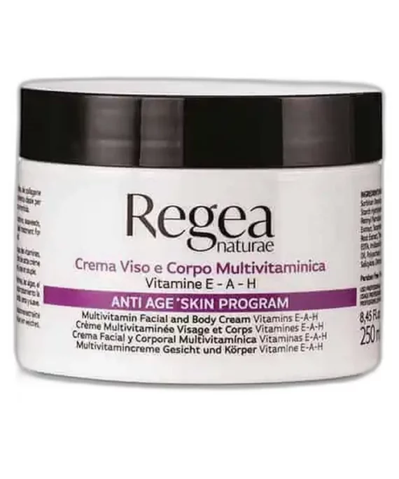 Crema viso e corpo multivitaminica vitamine E-A-H - REGEA NATURAE