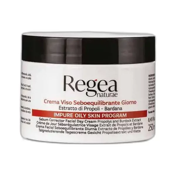 Crema viso seboequilibrante giornoestratto di propoli e bardana - REGEA NATURAE