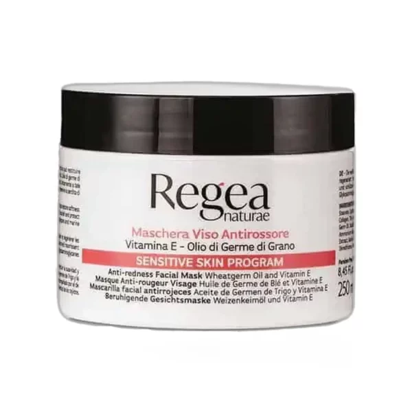 Maschera viso antirossorevitamina E e olio di germe di grano - REGEA NATURAE