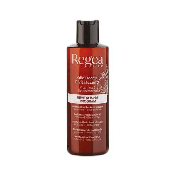 Olio doccia rivitalizzante vitamine E e betacarotene - REGEA NATURAE