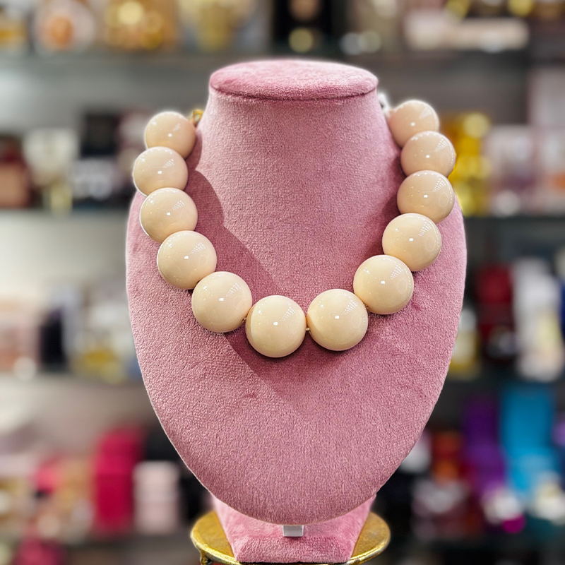 COLLANA GIROCOLLO PERLA PANNA 1