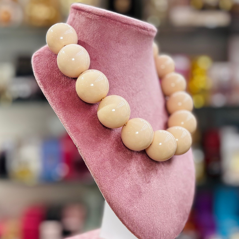 COLLANA GIROCOLLO PERLA PANNA 2