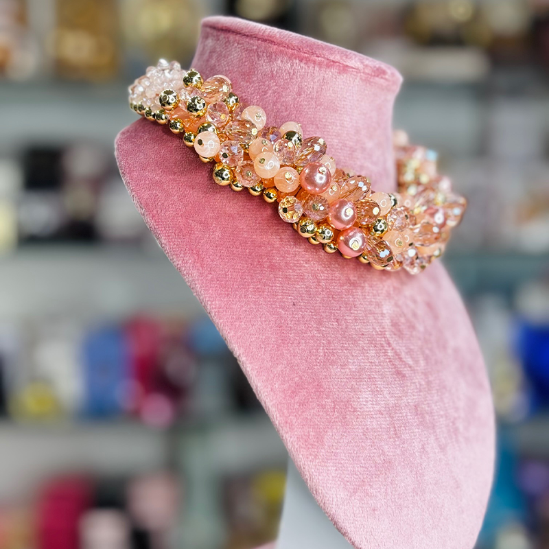 COLLIER ROSA MULTI 2