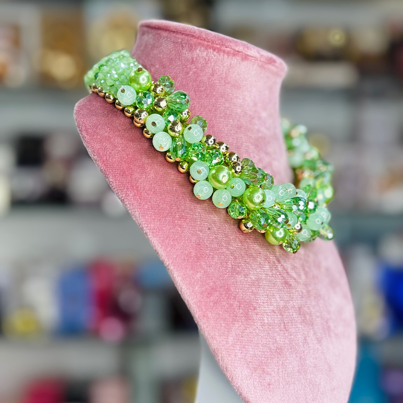 COLLIER VERDE MULTI 2