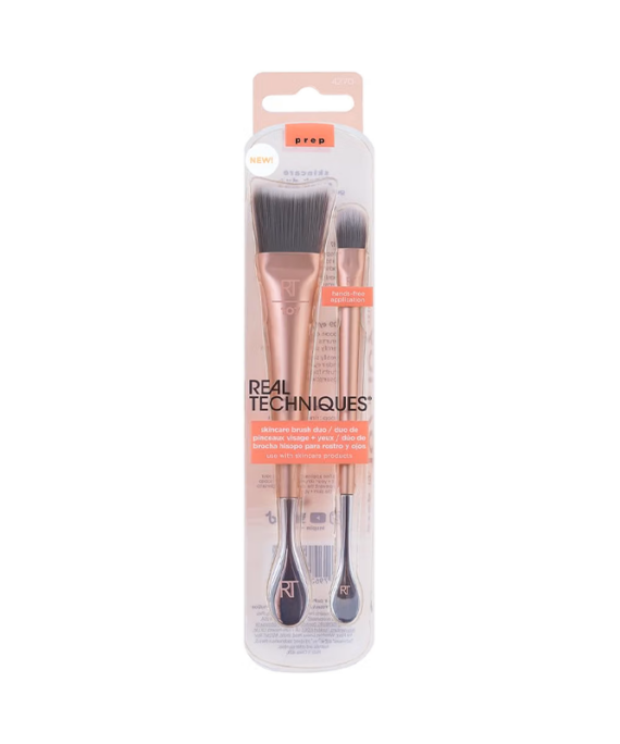 Real Techniques Skincare Brush Duo (Set Pennelli per Skincare)